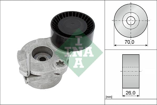 Wilmink Group WG2263986 - Belt Tensioner, v-ribbed belt car-mod.net