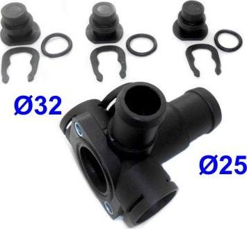 Wilmink Group WG2263426 - Coolant Flange car-mod.net
