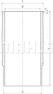 Wilmink Group WG2201291 - Cylinder Sleeve car-mod.net