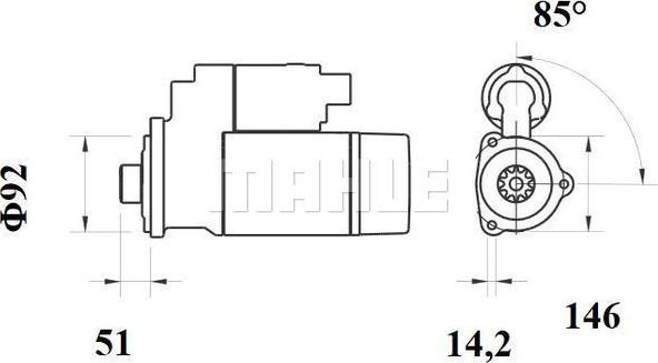 Wilmink Group WG2203432 - Starter car-mod.net
