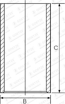 Wilmink Group WG2202155 - Cylinder Sleeve car-mod.net