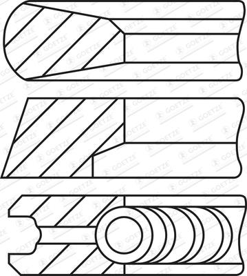 Wilmink Group WG2202122 - Piston Ring Kit car-mod.net