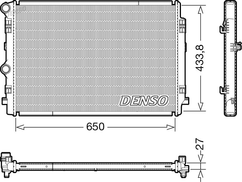 Wilmink Group WG2270635 - Radiator, engine cooling car-mod.net