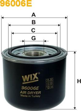 WIX Filters 96006E - Air Dryer Cartridge, compressed-air system car-mod.net
