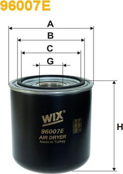 WIX Filters 96007E - Air Dryer, compressed-air system car-mod.net