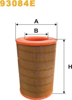 WIX Filters 93084E - Engine Air Filter car-mod.net