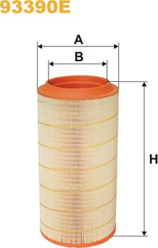 WIX Filters 93390E - Engine Air Filter car-mod.net