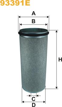 WIX Filters 93391E - Secondary Air Filter car-mod.net