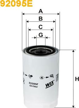 WIX Filters 92095E - Oil Filter car-mod.net