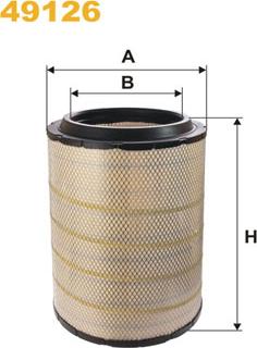 WIX Filters 49126 - Engine Air Filter car-mod.net