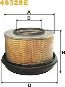 WIX Filters 46328E - Engine Air Filter car-mod.net