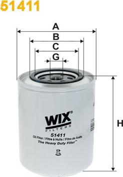 WIX Filters 51411 - Oil Filter car-mod.net