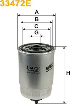 WIX Filters 33472E - Fuel filter car-mod.net
