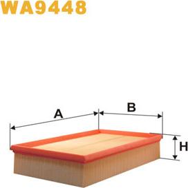 WIX Filters WA9448 - Engine Air Filter car-mod.net
