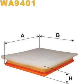 WIX Filters WA9401 - Engine Air Filter car-mod.net