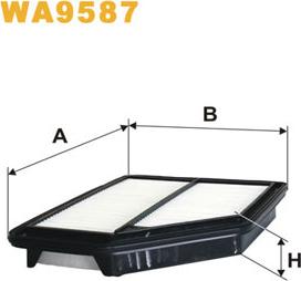 WIX Filters WA9587 - Engine Air Filter car-mod.net