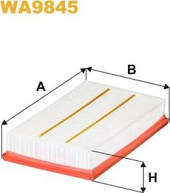 WIX Filters WA9845 - Engine Air Filter car-mod.net
