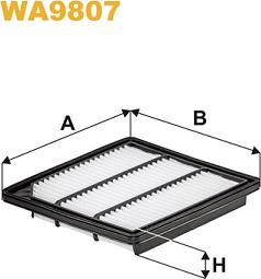 WIX Filters WA9807 - Engine Air Filter car-mod.net