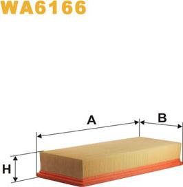 WIX Filters WA6166 - Engine Air Filter car-mod.net
