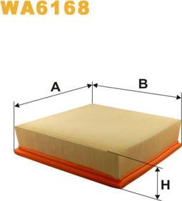WIX Filters WA6168 - Engine Air Filter car-mod.net