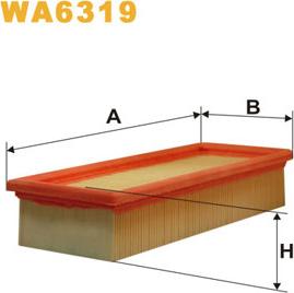 WIX Filters WA6319 - Engine Air Filter car-mod.net