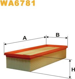 WIX Filters WA6781 - Engine Air Filter car-mod.net