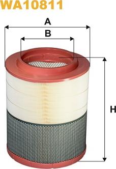 WIX Filters WA10811 - Engine Air Filter car-mod.net