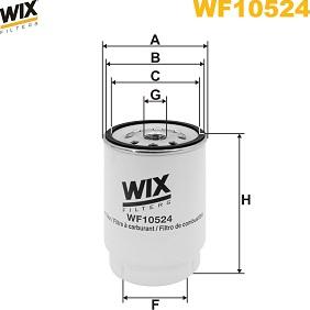 WIX Filters WF10524 - Fuel filter car-mod.net