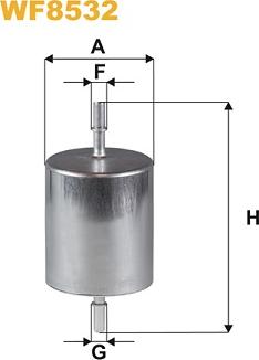 WIX Filters WF8532 - Fuel filter car-mod.net