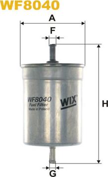 WIX Filters WF8040 - Fuel filter car-mod.net