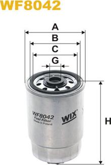 WIX Filters WF8042 - Fuel filter car-mod.net