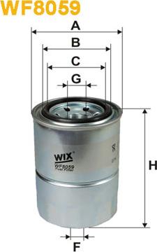 WIX Filters WF8059 - Fuel filter car-mod.net