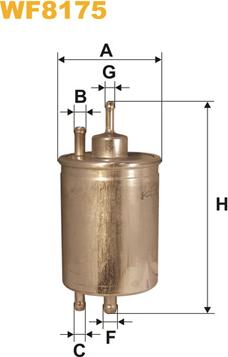 WIX Filters WF8175 - Fuel filter car-mod.net
