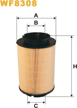WIX Filters WF8308 - Fuel filter car-mod.net