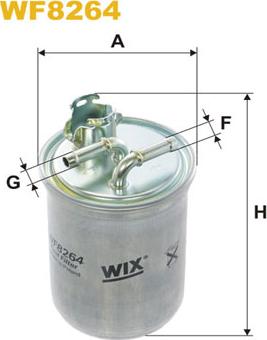 WIX Filters WF8264 - Fuel filter car-mod.net
