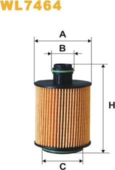 WIX Filters WL7464 - Oil Filter car-mod.net