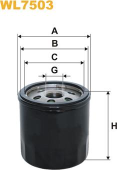 WIX Filters WL7503 - Oil Filter car-mod.net