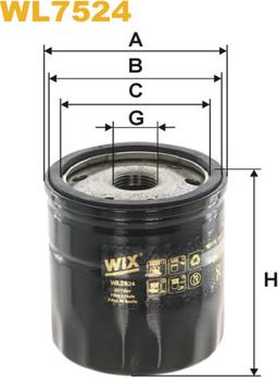 WIX Filters WL7524 - Oil Filter car-mod.net