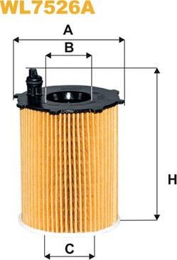 WIX Filters WL7526A - Oil Filter car-mod.net