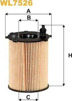 WIX Filters WL7526 - Oil Filter car-mod.net