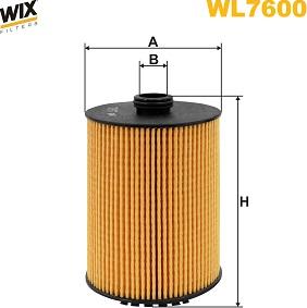 WIX Filters WL7600 - Oil Filter car-mod.net