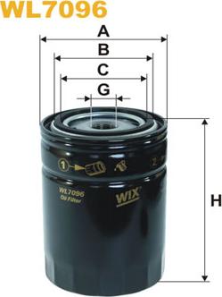WIX Filters WL7096 - Oil Filter car-mod.net