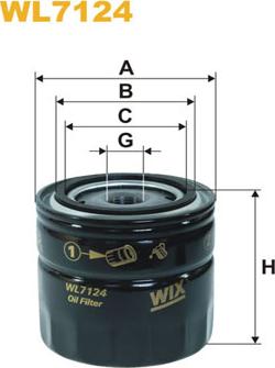 WIX Filters WL7124 - Oil Filter car-mod.net
