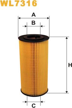 WIX Filters WL7316 - Oil Filter car-mod.net