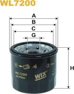 WIX Filters WL7200 - Oil Filter car-mod.net