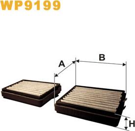 WIX Filters WP9199 - Filter, interior air car-mod.net