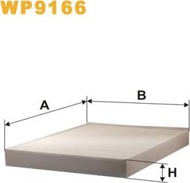 WIX Filters WP9166 - Filter, interior air car-mod.net