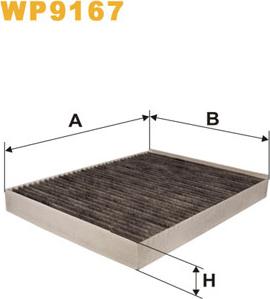 WIX Filters WP9167 - Filter, interior air car-mod.net