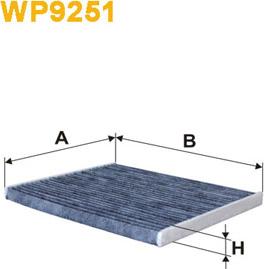 WIX Filters WP9251 - Filter, interior air car-mod.net