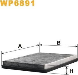 WIX Filters WP6891 - Filter, interior air car-mod.net